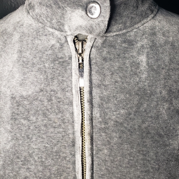 Talbots Women's Soft Gray Zip-Up Jacket - Picture 2 of 9